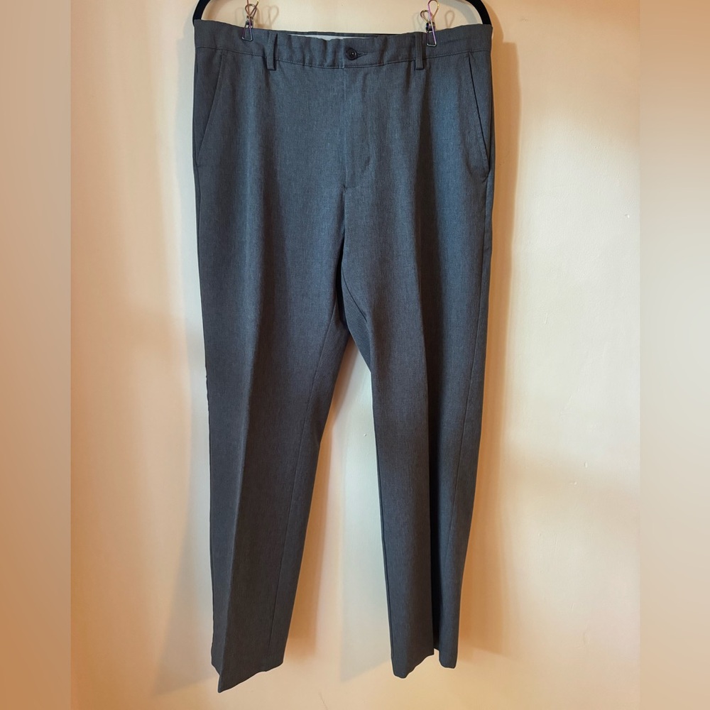 Men's Charcoal Dress Pants - Classic Tailored Fit